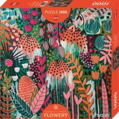 Heye Čtvercové puzzle Flowery: Rubínový svit slunce 1000 dílků