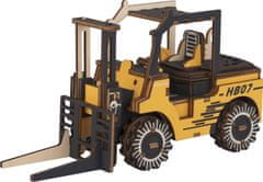 Woodcraft Dřevěné 3D puzzle Vysokozdvižný vozík