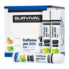 Survival Caffeine Jet, 200 25 ml Příchuť: Pomeranč/Růžový grep