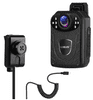 Boblov Policejní kamera KJ21 Pro s dotykovou obrazovkou a dálkovým ovládáním S externí knoflíkovou kamerou