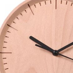 PANA OBJECTS Nástěnné hodiny z masivního dřeva Pana Objects 10039