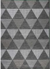 Jutex Flat koberec 21132 80x150cm stříbrně-šedý