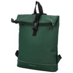 Daniel Ray Stylový dámský pogumovaný batoh Santalina, tmavě zelená