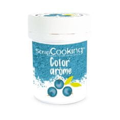 ScrapCooking Scrapcooking Color & Flavour - barvivo + aroma - modrá / BORŮVKA - 10g