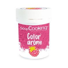 ScrapCooking Scrapcooking Color & Flavour - barvivo + aroma - růžová / MALINA - 10g