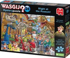 Jumbo Puzzle WASGIJ Mystery 24: Pohroma v muzeu! 1000 dílků