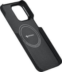 Pitaka ochranný kryt MagEZ 4 600D pro Apple iPhone 15 Pro, černá/šedá