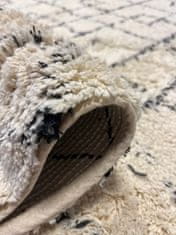 Broste , Bavlněný kusový koberec Janson, 140 x 200 cm | béžová