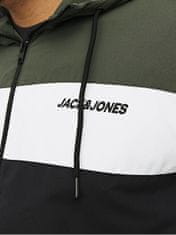 Jack&Jones Plus Pánská bunda JJERUSH 12243517 Forest Night (Velikost 3XL)