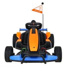 Elektrická motokára McLaren Drift s funkcí driftování Oranžová