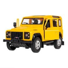 Rastar Auto Land Rover Defender na dálkové ovládání 1:14 RASTAR, žluté