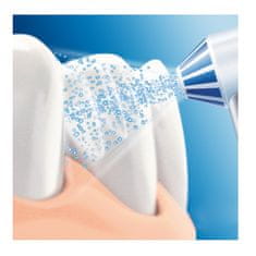 B. Braun Orální sprcha Oral-B Care Oxyjet je dokonalým doplňkem pro každodenní ústní hygienu a poskytuje vysoce efektivní čištění implantátů, můstků a korunek