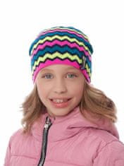 Marhatter Dívčí pletená čepice 9413 duhová 52