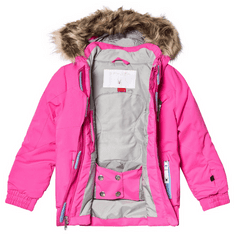 Dívčí, zimní, lyžařská bunda Lola růžová 122 122