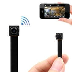 Daklos Bezdrátová špionážní Wi-Fi mini kamera s baterií