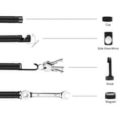 Inskam 108A USB-C/USB endoskop, sonda 11,2mm, 1944p, automatické ostření, kabel 3,5m