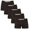 5PACK pánské boxerky černé (5NB001b) - velikost XXL