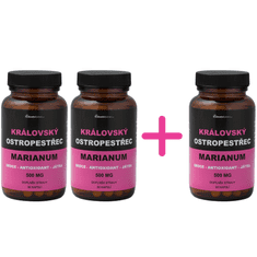 Kralovstvizdravi 2+1 Královský Ostropestřec Marianum 500 mg, extrakt 80% Silymarinu