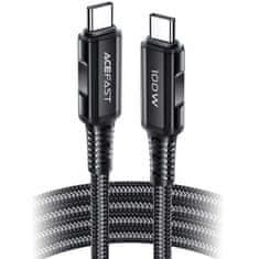 AceFast Acefast USB Type C - Kabel USB Type C 2m, 100W (20V/5A) černý (C4-03 Black)