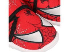 Červené chlapecké tenisky/pantofle, dětské tenisky Krzyś spider ZETPOL 27 EU