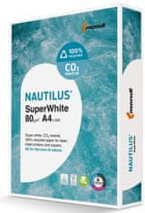 Mondi Recyklovaný papír Nautilus Superwhite - A4, zářivě bílá, 80 g/m2, CIE 150, 500 listů