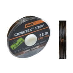 FOX Camotex Stiff - Dark Camo 6,80 kg / 15 lb - CAC443