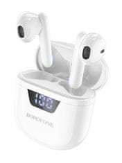 Borofone Bezdrátová sluchátka BW05 TWS bílá 76078
