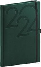 AJAX Diář 2024: - zelený, týdenní, 15 × 21 cm