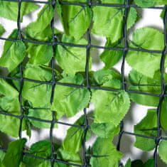 OUTSUNNY Umělý živý plot, světle zelený, 300 x 100 cm