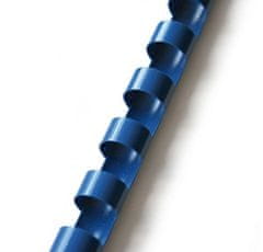 GBC Hřbety plastové 10 mm, modré, 100 ks
