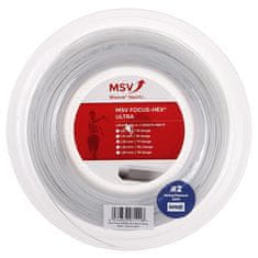 MSV Focus HEX Ultra tenisový výplet 200 m bílá průměr 1,10