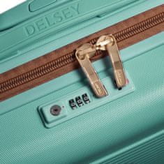 Delsey Cestovní kufr Delsey Freestyle 76 cm, tyrkysová