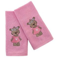 Praktik Textil  Dětský ručník LILI 30x50 cm růžový