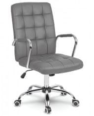 GORDON G401 Kancelářská židle EKO kůže šedá