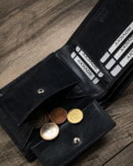 Buffalo Wild Pánská kožená peněženka se zdobeným předním dílem