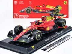 BBurago Ferrari F1-75 Scuderia Ferrari #55 C.Sainz GP Monza 2022 - Bburago 1:24