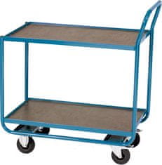 Nies Manipulační vozík - pojízdný stolek, 2 patra, nosnost 200 kg - Nies