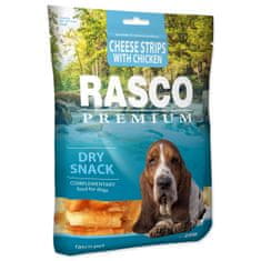 RASCO Pochoutka Premium kuřecím obalené sýrové proužky 230g
