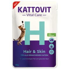 Kattovit Kapsička Vital Care Hair/Skin drůbež 85g