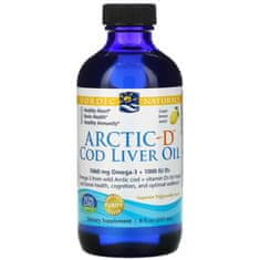 Nordic Naturals Doplňky stravy NORDIC NATURALS Arctic-d Cod Liver Oil (237 ml) 6885