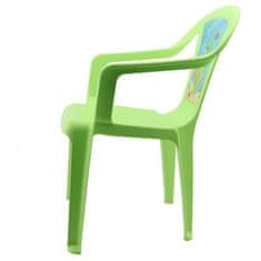 IPAE Sada 2 židličky a stoleček OCEAN - zelená