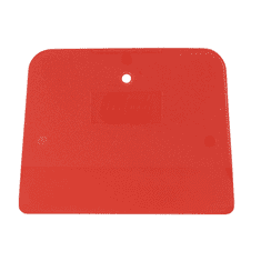 COLAD Stěrka na tmel lakýrnická, 120 x 90 mm, na rovné povrchy, plast, červená, 5 ks - COLAD