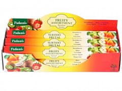 Tulasi Tulasi Fruity Assortment indické vonné tyčinky 20 ks