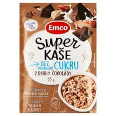 EMCO Emco Super kaše 2 druhy čokolády 55g