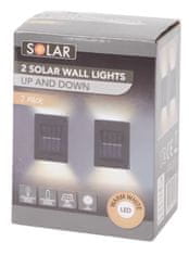 Solar Solar Nástěnné led lampy 2ks
