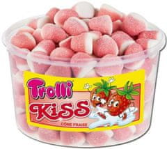 Trolli Trolli Kiss Strawberry - jahodové pusinky 975g