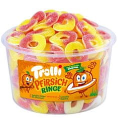 Trolli Trolli Broskvové kroužky - želé bonbony 1200g