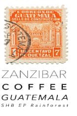 ZANZIBAR COFFEE Guatemala SHB EP Rainforest 100% arabica 750 g