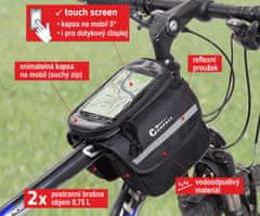 Compass Bike Cyklotaška nad rám oboustranná + PHONE