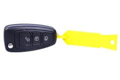 AHProfi Žluté Econo ID plastové visačky na klíče, 1000ks - 434030010
